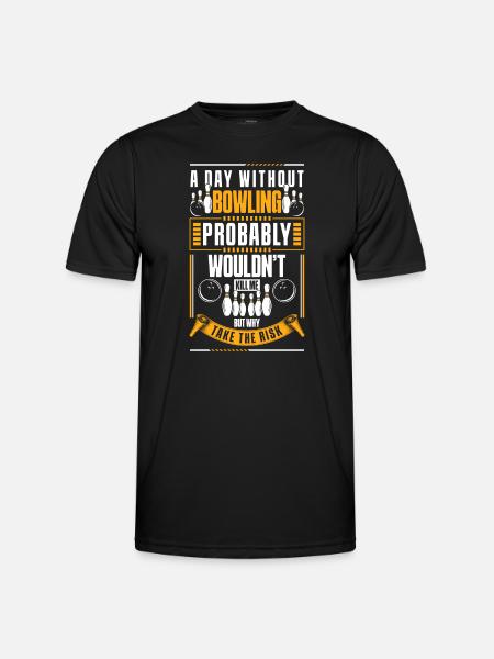 Bowling Sport Professional - Men's Functional T-Shirt - black