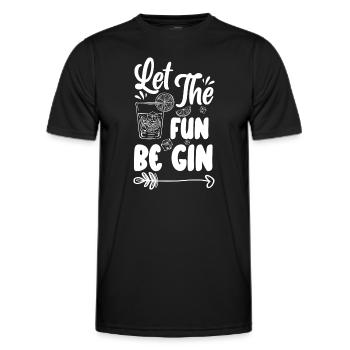 Alcohol Drink Drinker Liquor - Men's Functional T-Shirt - black - Front - AI Model Male 178 dark (178cm)