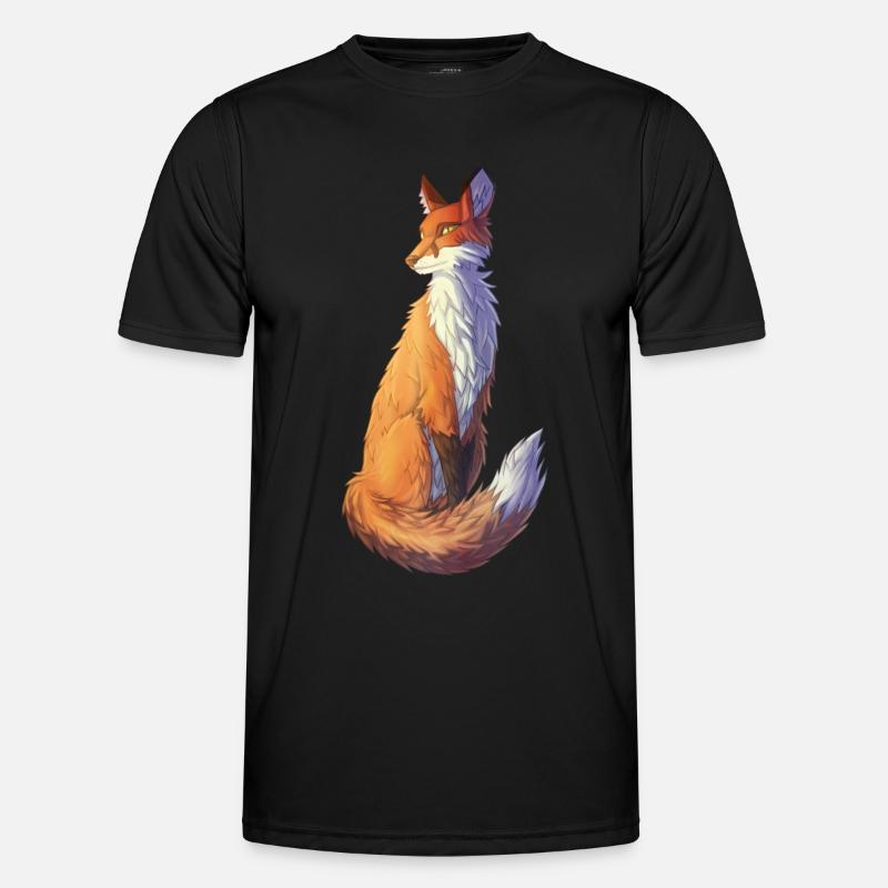 Comic Fox - Men's Functional T-Shirt - black