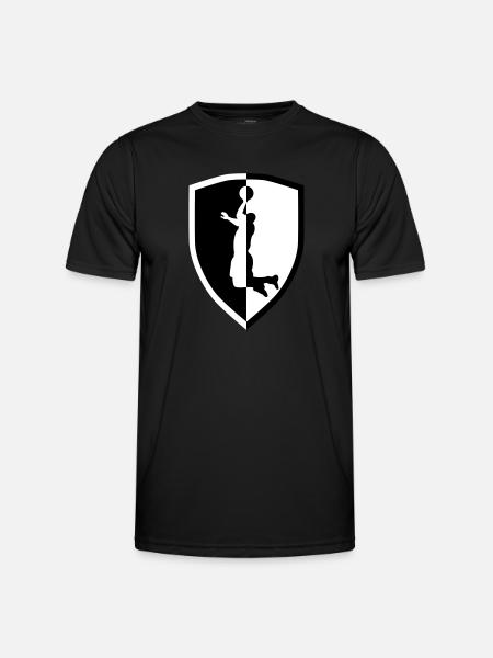 Basketball - slam dunk - Men's Functional T-Shirt - black