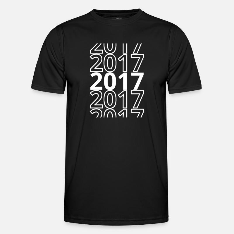 2017 2017 2017 - Men's Functional T-Shirt - black