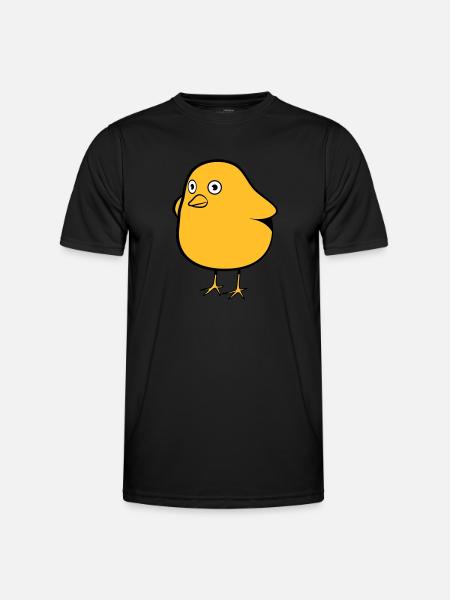 funny chicks - Men's Functional T-Shirt - black