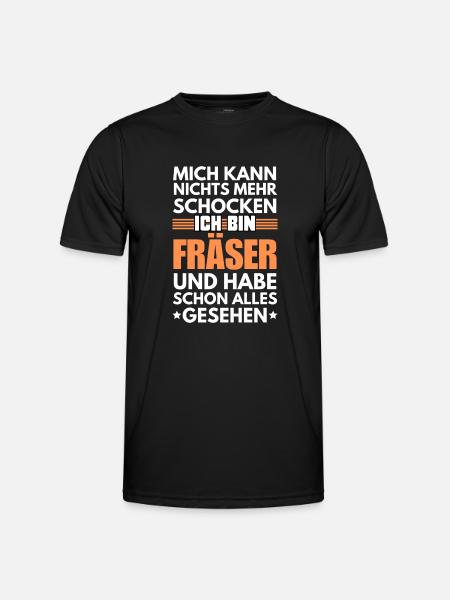 Non-shockable cutter - Men's Functional T-Shirt - black