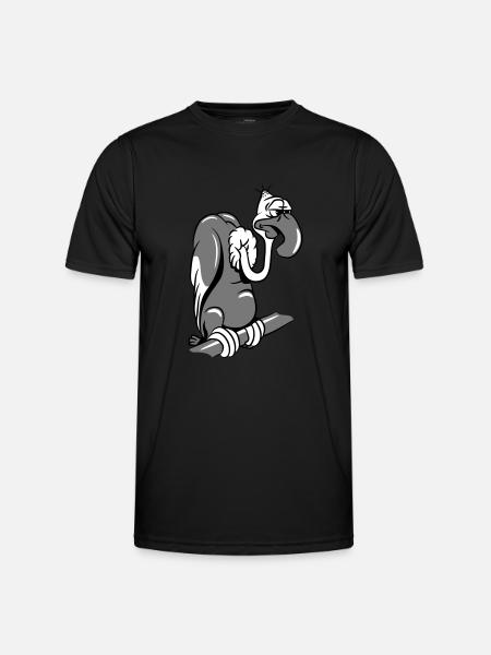 Vulture witty - Men's Functional T-Shirt - black