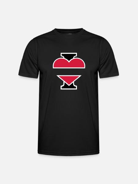 I Love - Men's Functional T-Shirt - black