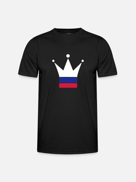 Russie - T-shirt sport Homme - noir