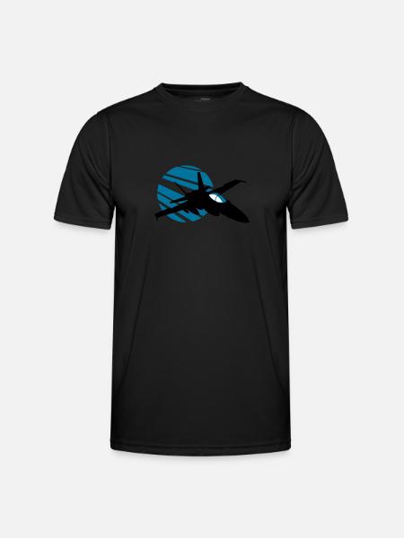 fighter - T-shirt sport Homme - noir