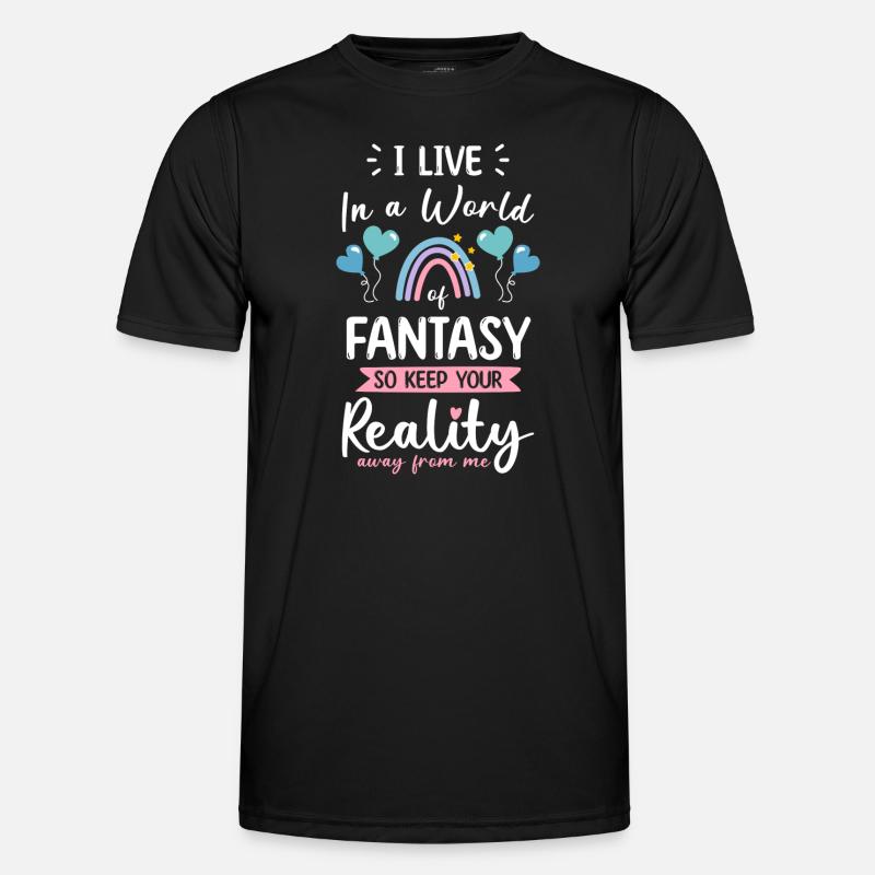 Elfe Kinder Tocher - Männer Funktions-T-Shirt - Schwarz