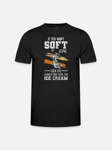 Volleyball Player Team Beach - Men's Functional T-Shirt - black