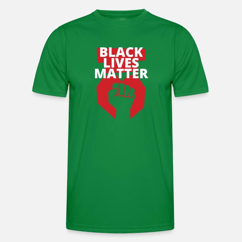 La vie des Noirs compte - blm T-shirt sport Homme