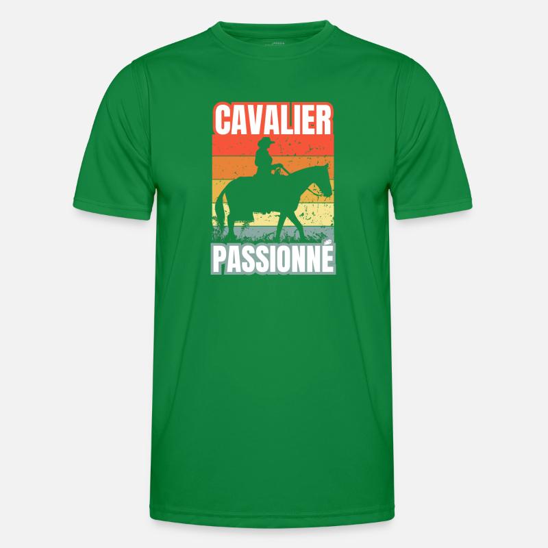 cavalier passionné T-shirt sport Homme