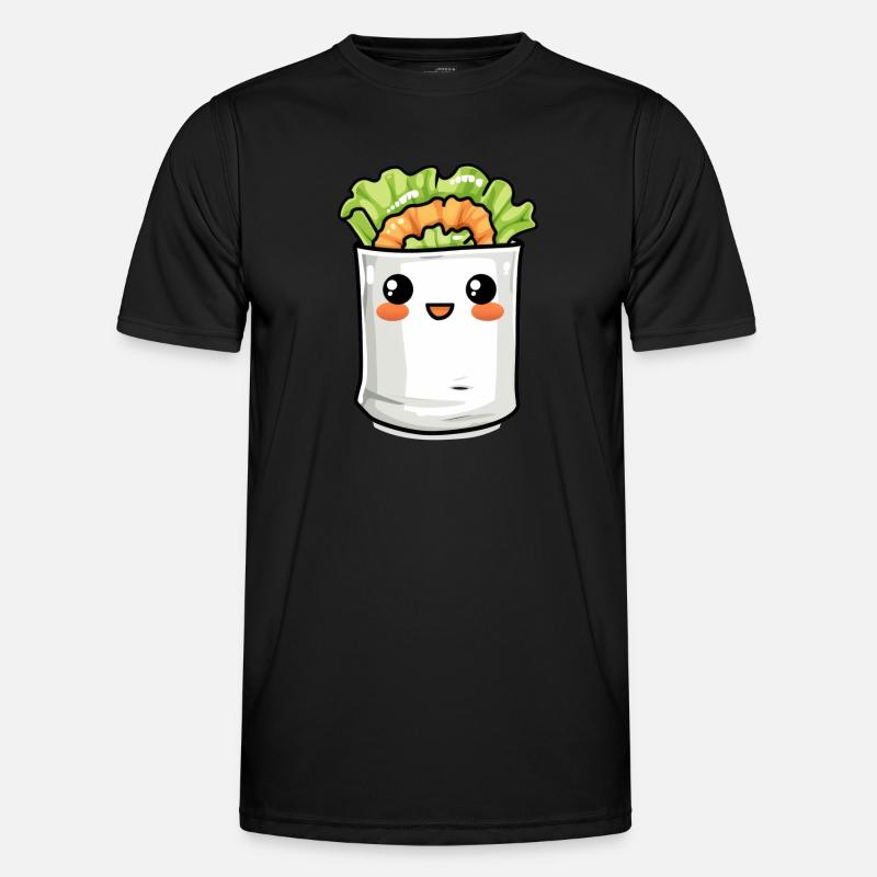 Funny Burrito Comic Men's Functional T-Shirt