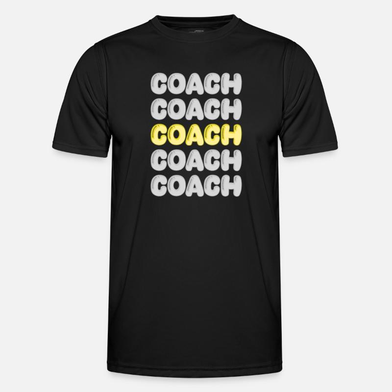 Coach Männer Funktions-T-Shirt