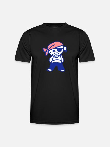 Pirate - Men's Functional T-Shirt - black