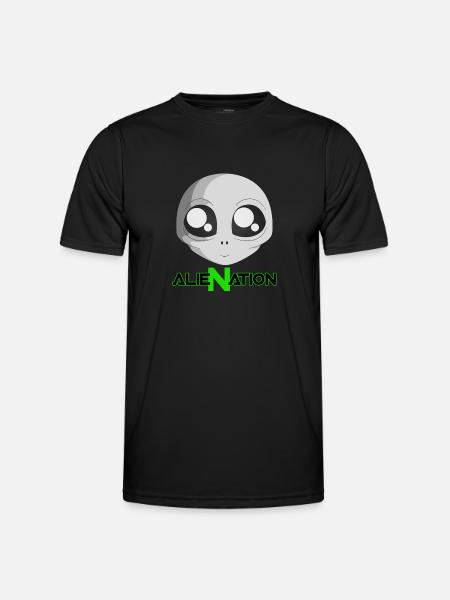 ALIENATION - Men's Functional T-Shirt - black