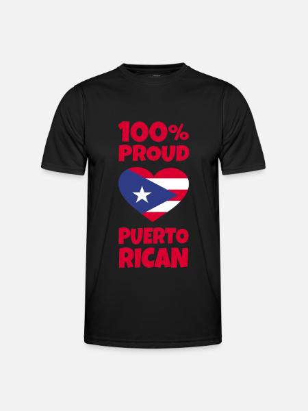 Puerto Ricans - Men's Functional T-Shirt - black