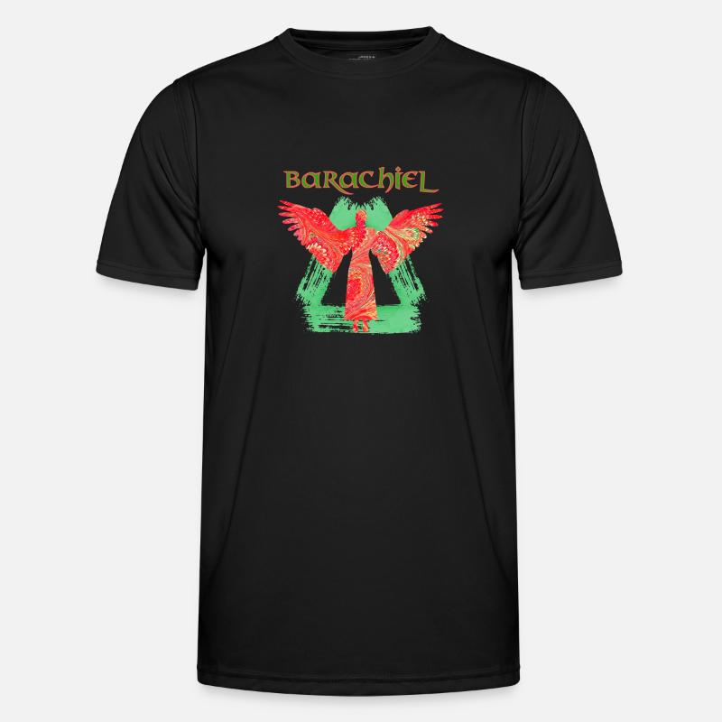barachiel e 91 - Männer Funktions-T-Shirt - Schwarz