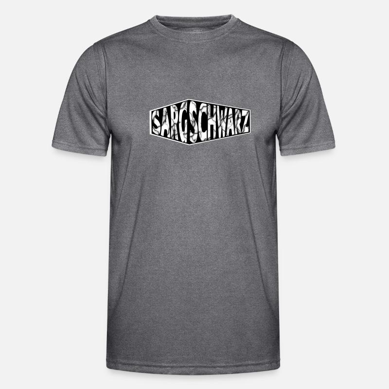 SARGSCHWARZ Männer Funktions-T-Shirt