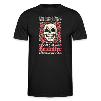 Bestatter Bestattungsfachkraft Geschenkidee Cool - Männer Funktions-T-Shirt - Schwarz - Vorne - AI Model Male 178 dark (178cm)