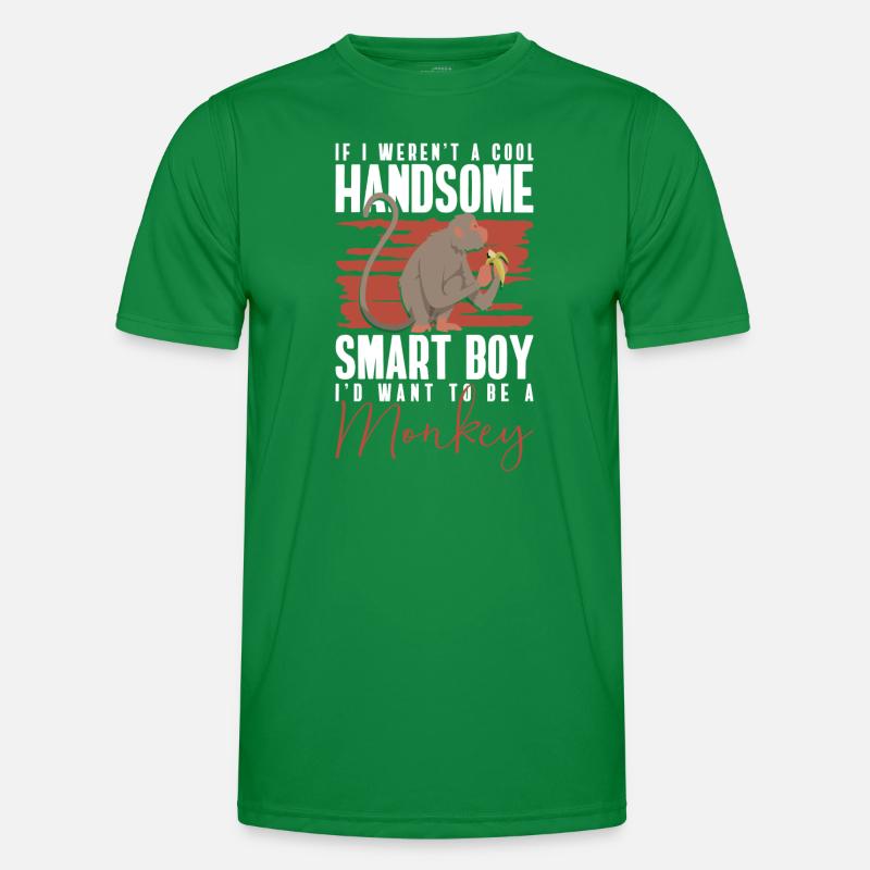 Monkey Monkey Colorful Silly Men's Functional T-Shirt