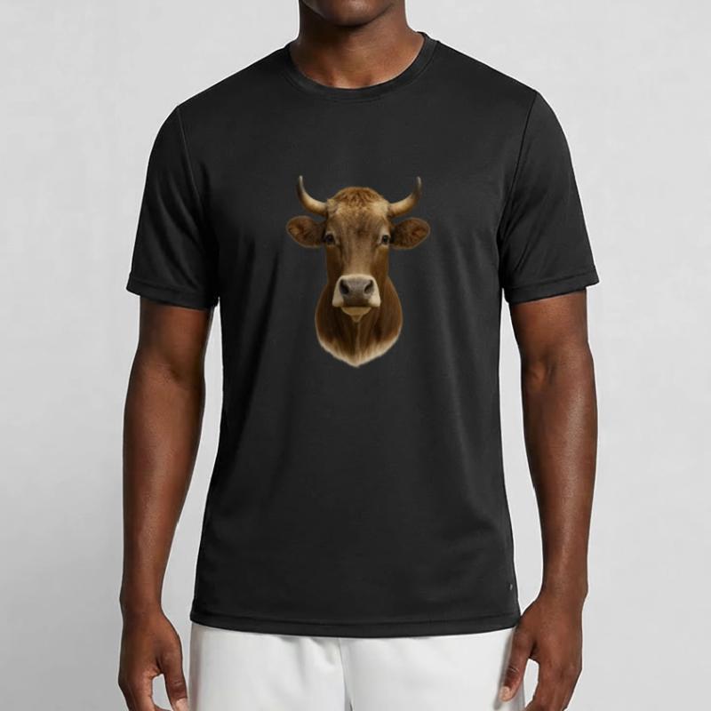 Die schonste Kuh Männer Funktions-T-Shirt