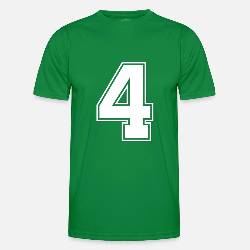 Maillot numéro 4 T-shirt sport Homme