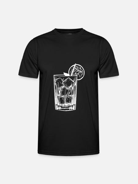 Limonade Getränk - Männer Funktions-T-Shirt - Schwarz