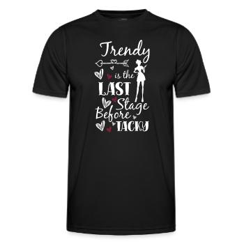 Modeliebhaber Einkaufen - Männer Funktions-T-Shirt - Schwarz - Vorne - AI Model Male 178 dark (178cm)
