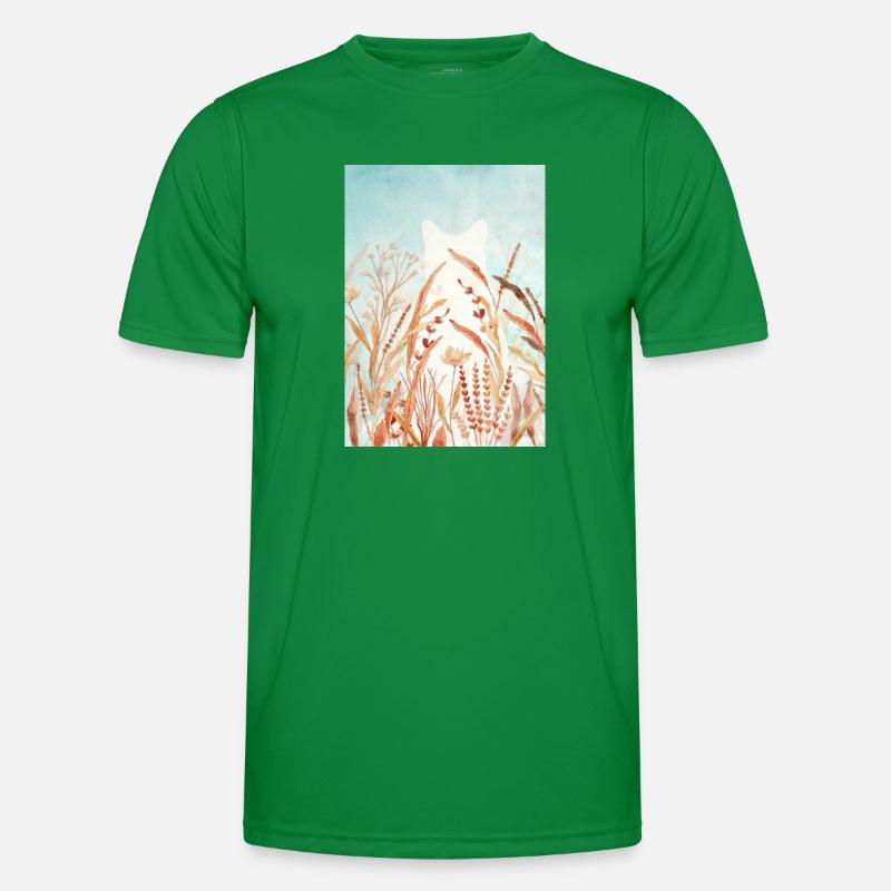 Où est le chat ? T-shirt sport Homme