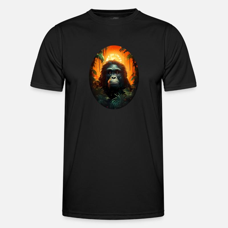 Gorilla Männer Funktions-T-Shirt