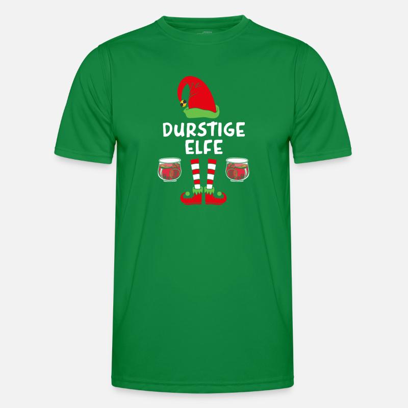 Durstige Elfe Männer Funktions-T-Shirt