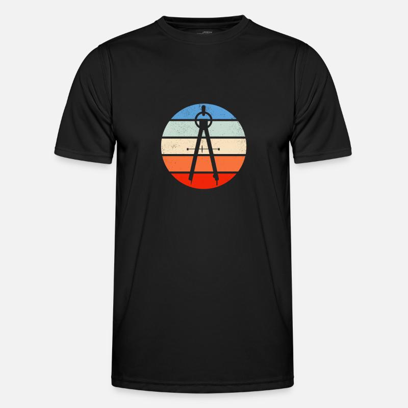 Architecture Tool Construction Architect - Men's Functional T-Shirt - black