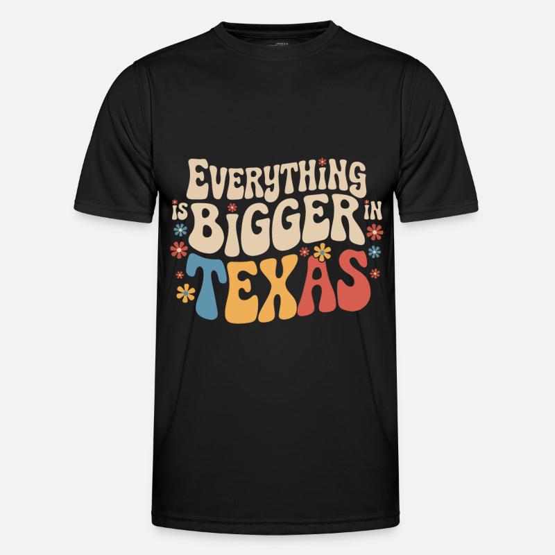 Texas State Texans Texas - Men's Functional T-Shirt - black