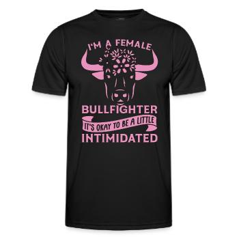 Tauromachie Je suis une torero Clown de rodéo - T-shirt sport Homme - noir - Devant - AI Model Male 178 dark (178cm)