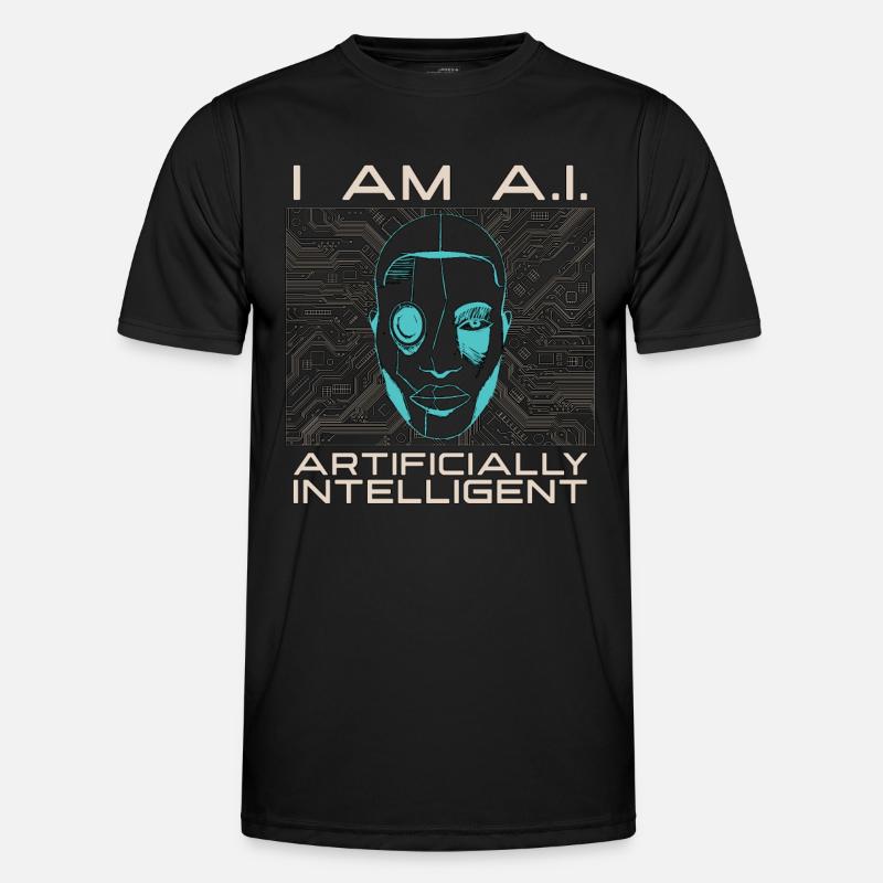 Intelligence artificielle I chez A.I Computer Science T-shirt sport Homme