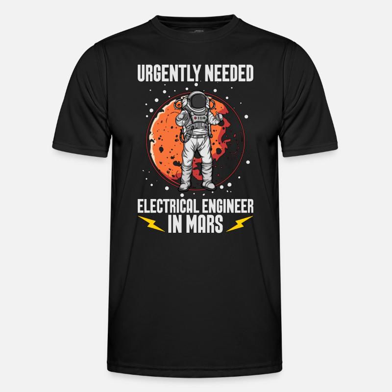 Electrical Engineering Urgently Needed Electrical - Männer Funktions-T-Shirt - Schwarz