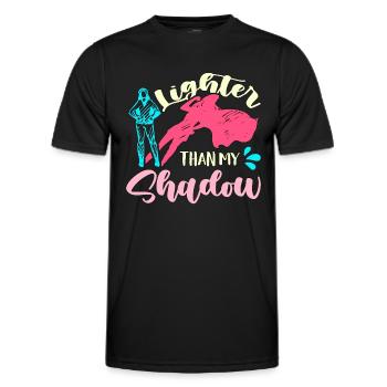 Mental Health Lighter Than My Shadow Health Care - Men's Functional T-Shirt - black - Front - AI Model Male 178 dark (178cm)