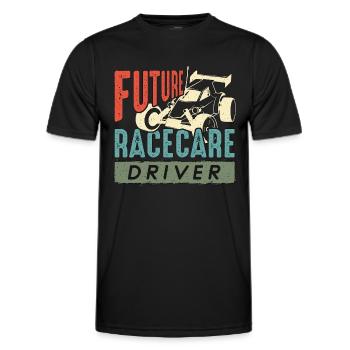 RC Model Racing Future Racecare Driver Model Maker - Men's Functional T-Shirt - black - Front - AI Model Male 178 dark (178cm)