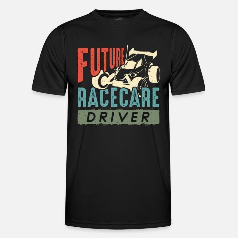RC Model Racing Future Racecare Driver Model Maker Men's Functional T-Shirt
