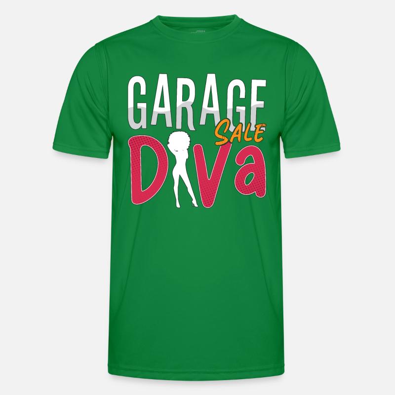 Vente de garage Diva Bargain Hunter Loves Flea Market T-shirt sport Homme