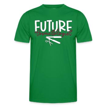 Cosmétologie Futur Cosmétologue Services de Beauté - T-shirt sport Homme - vert - Devant - AI Model Male 178 dark (178cm)
