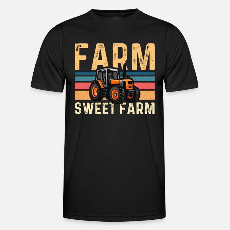 Moissonneuse-batteuse Farm Sweet Farm Farmer Moissonneuse-batteuse T-shirt sport Homme
