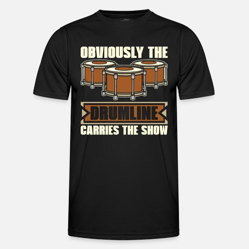 Drumline Evidemment La Drumline Porte La Batterie T-shirt sport Homme
