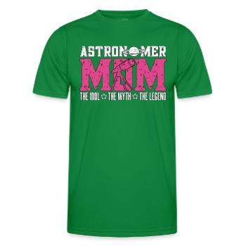 Astronome Maman L’Idole L’Astrologue Astronomes - T-shirt sport Homme - vert - Devant - AI Model Male 178 dark (178cm)