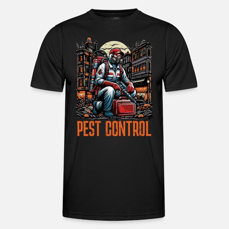 Pest Control Insect Solutions Pest Management Männer Funktions-T-Shirt