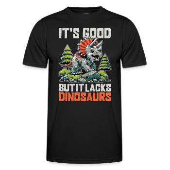 Paleontology It's Good But It Lacks Fossil Hunter - Männer Funktions-T-Shirt - Schwarz - Vorne - AI Model Male 178 dark (178cm)
