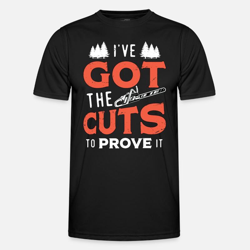 Tree Surgeon I've Got The Cuts Arboriculturist Männer Funktions-T-Shirt