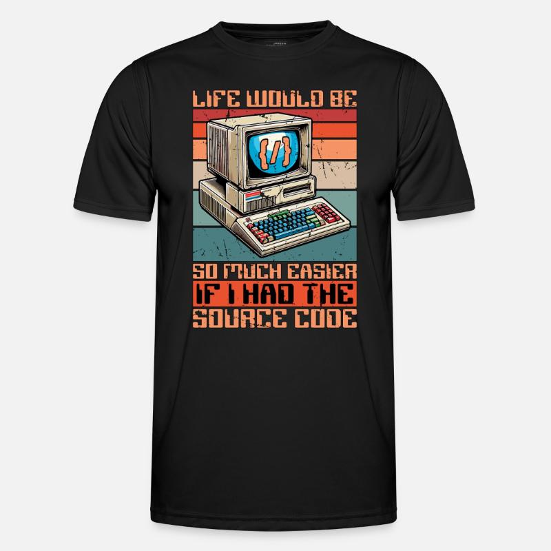 Coder Life Would Be So Much Easier Web Developer Men's Functional T-Shirt