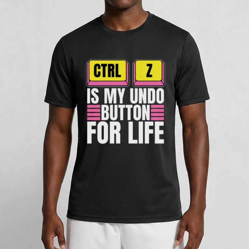 Codeur Ctrl + Z est mon bouton d’annulation Développeur Web T-shirt sport Homme
