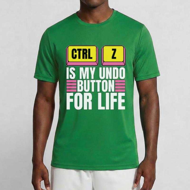 Codeur Ctrl + Z est mon bouton d’annulation Développeur Web T-shirt sport Homme
